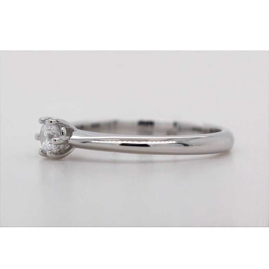 Ringe CH.ABRAMOWICZ | Solit Rring Silber 925 1Zirkonia 0,25Ct Antragsring Trauring