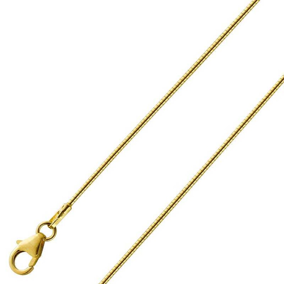 Halskette BINDER | Tonda Collier 1Mm Gold 333 8 Karat Massiv