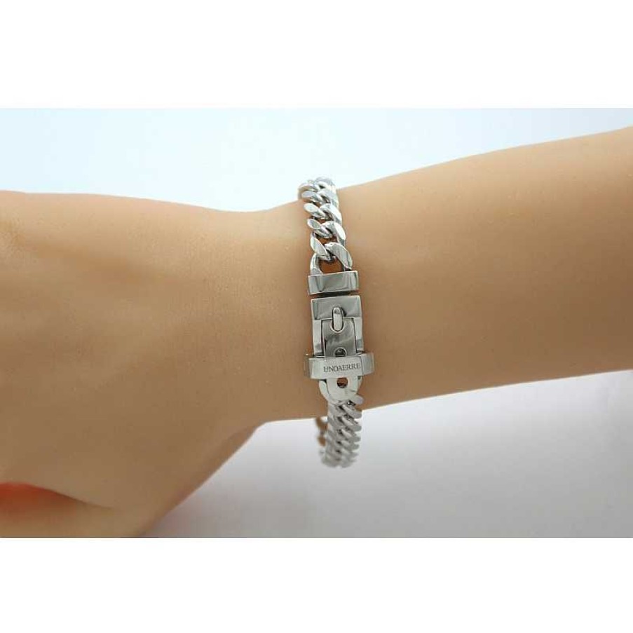 Armband UNO A ERRE | Unoaerre Panzerarmband Silber 925 Herrenschmuck