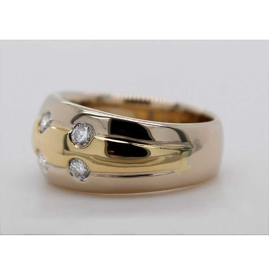 Ringe CH.ABRAMOWICZ | Diamantring Gelbgold 750 Wei Gold Lupenreine Wei E Brillanten 0,42Ct.