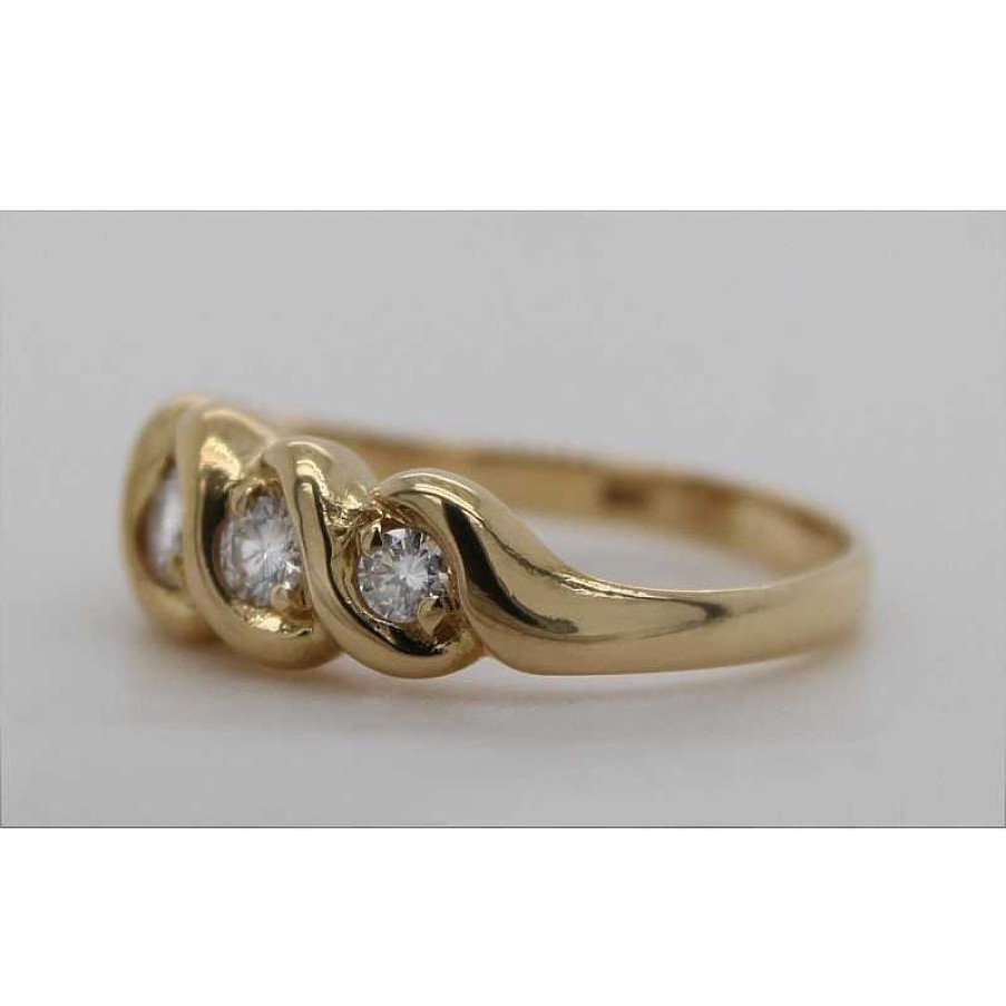 Ringe CH.ABRAMOWICZ | Diamantring Gelbgold 750 Diamanten 0.25Ct.Tw Lupenrein