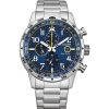 Uhren Citizen | Citizen Uhr Ca0790-83L Chronograph Eco-Drive Herrenuhr Edelstahl Zifferblatt Blau 43Mm