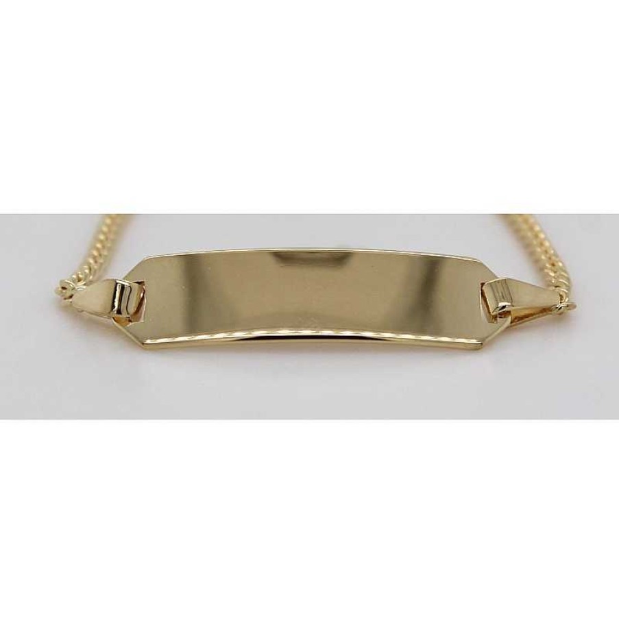 Armband CH.ABRAMOWICZ | Gravurarmband Id Kinder Gold 333 8 Kt Personalisiebarer Schmuck