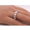 Ringe CH.ABRAMOWICZ | Memoire Ring Wei En Zirkonia Silber 925 Zirkonia Schmuck Damenring