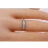 Ringe CH.ABRAMOWICZ | Memoire Ring 1950 Gelb/Wei Gold 8 Karat 5 Diamanten W/Si 0,80Ct