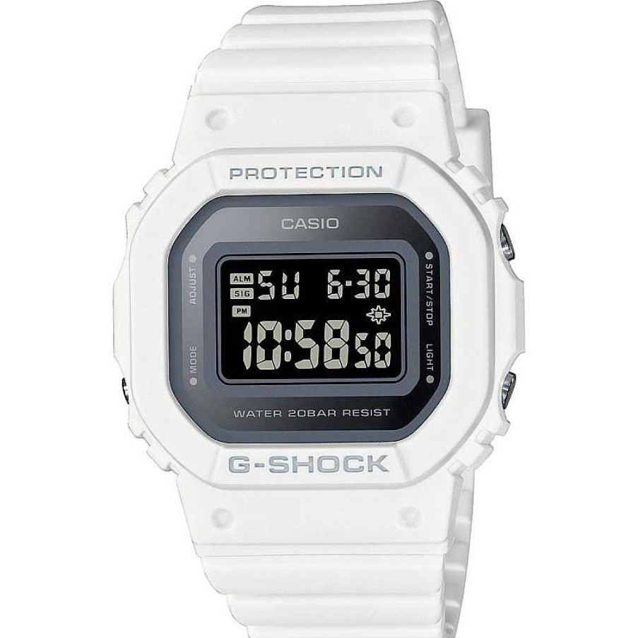 Uhren Casio | G-Shock Uhr Gmd-S5600-7Er Wei Schwarz