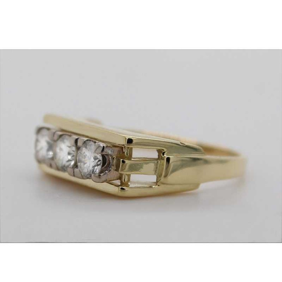 Ringe CH.ABRAMOWICZ | Brillantring Gelbgold Wei Gold 585 Diamanten 0.60Ct.Tw Vvs Antik