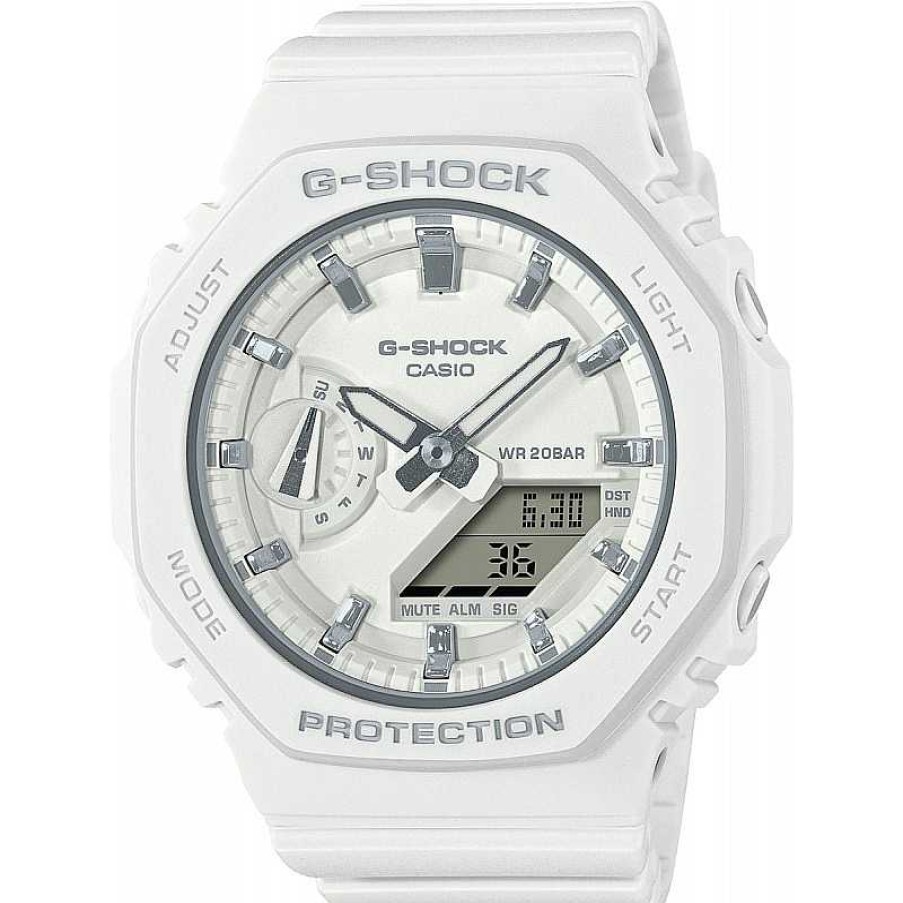 Uhren Casio | G-Shock Uhr Gma-S2100-7Aer Damenuhr Wei