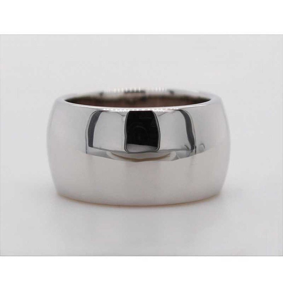 Ringe CH.ABRAMOWICZ | Breiter Silber Ring Damen Herren Unisex Silberring Sterling Silber 925 Damenschmuck Herrenschmuck