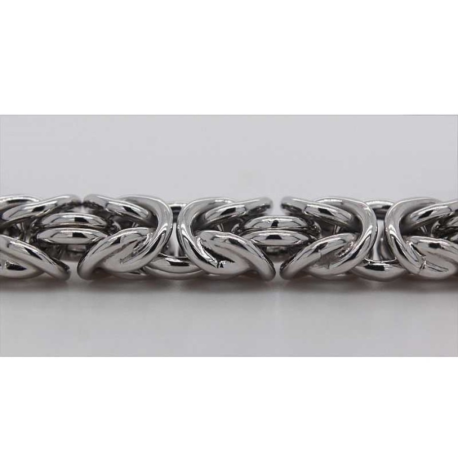 Armband CH.ABRAMOWICZ | Abgerundete K Nigskette 11Mm 925 Silber Halbmassiv Armband