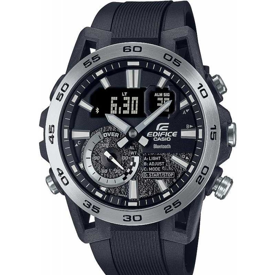 Uhren Casio | Edifice Uhr Ecb-40P-1Aef Herrenuhr Bluetooth