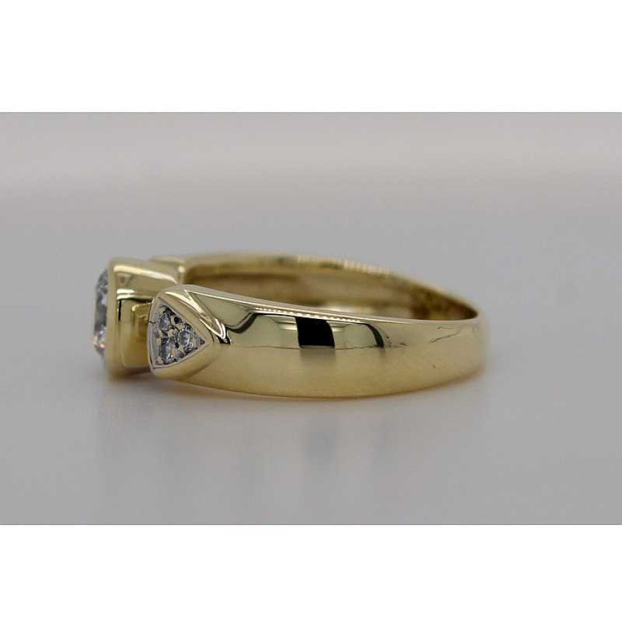 Ringe CH.ABRAMOWICZ | Brillantring Gelb/Wei Gold 585 7Brillanten Ca. 0,60Ct.River/Lp Solit R