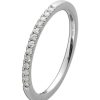 Ringe CH.ABRAMOWICZ | Memoire Ring Wei Gold 585 14 Karat 13 Diamanten 0,15Ct Tw/Vsi