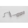 Ohrringe CH.ABRAMOWICZ | Fake Piercing Silber 925 Blumen Herz Elefant Motiven Ohne Ohrloch Tragbar 23X4,5Mm