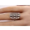 Ringe CH.ABRAMOWICZ | Silber Ring Oval Lebensblumen Motiv Silber 925 Damenschmuck