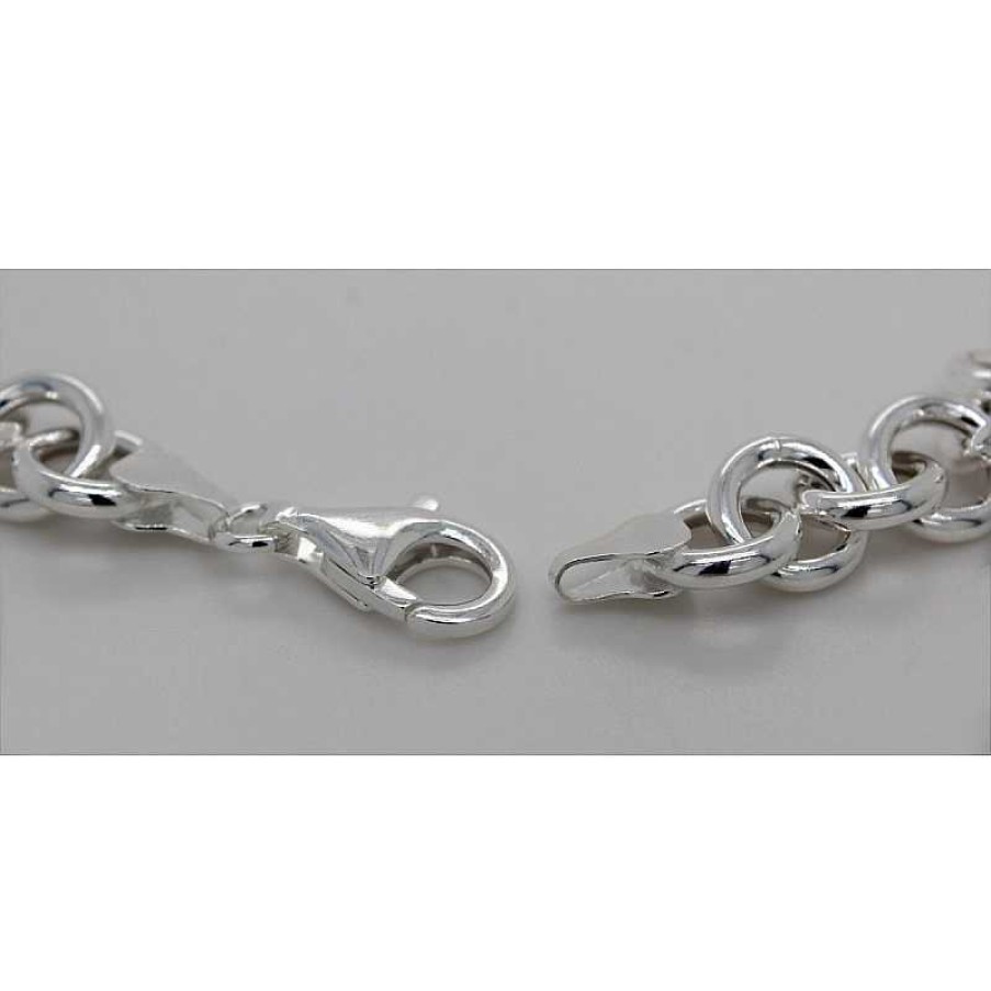 Halskette CH.ABRAMOWICZ | Erbskette Collier Silber 925 Massiv 10Mm