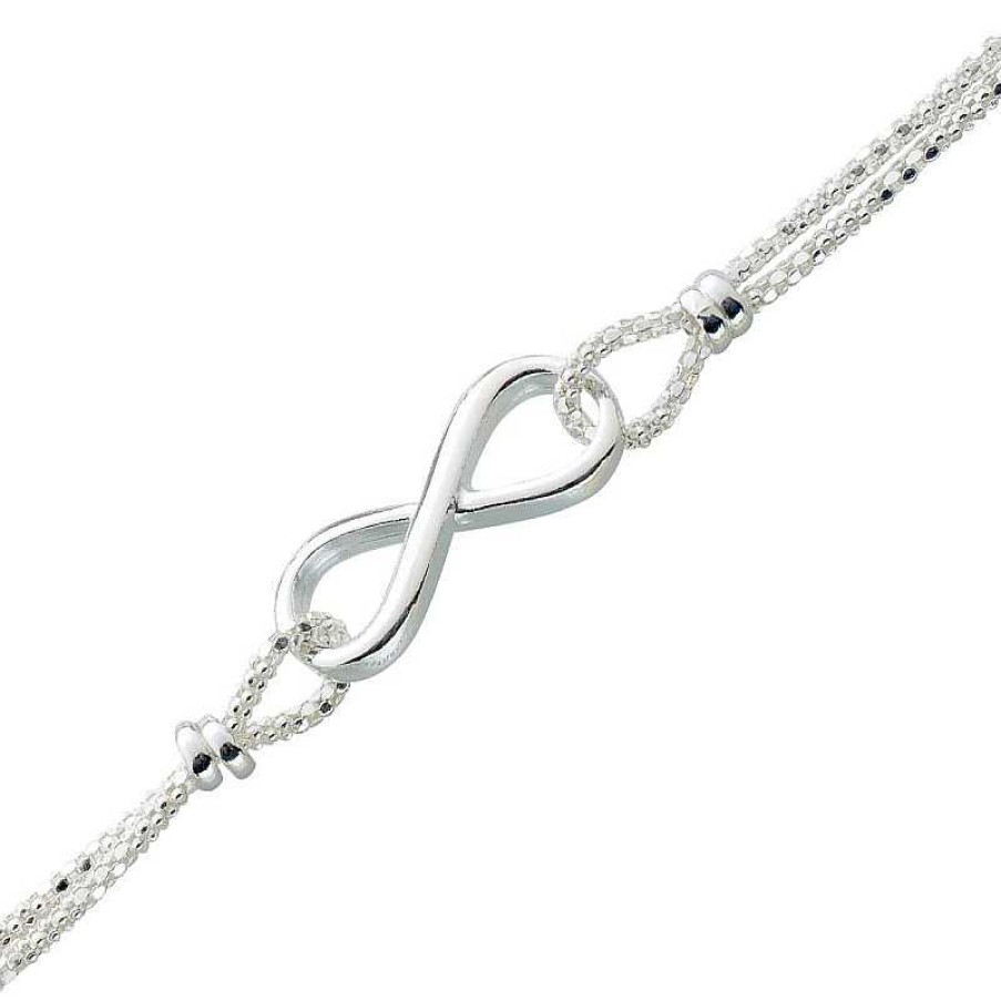 Armband CH.ABRAMOWICZ | Infinity Armband Sterling Silber 925 Poliert Unendlichkeits Symbol