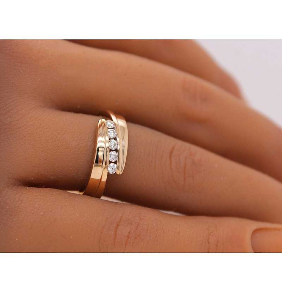 Ringe CH.ABRAMOWICZ | Diamantring Gelbgold 585 Diamanten 0.25Ct. Tw Lupenrein