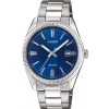 Uhren Casio | Casio Collection Mtp-1302Pd-2Avef Herren Uhr Quarz Silber Blau