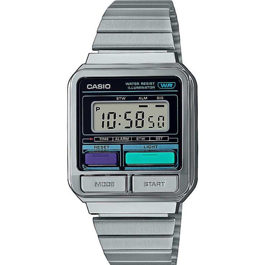 Uhren Casio | Vintage A120We-1Aef Unisex Digital Uhr