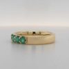 Ringe CH.ABRAMOWICZ | Memoire Ring Gelbgold 585 7 Gr Ne Smaragde 0,75Ct