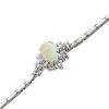 Armband CH.ABRAMOWICZ | Opal Armband Wei Gold 750 1 Opal 16 Brillantenca1,4Ct. Tw/If