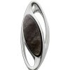 Kettenanh Nger CH.ABRAMOWICZ | Anh Nger Silberner Obsidian Silber 925 18X7Mm 30X12Mm